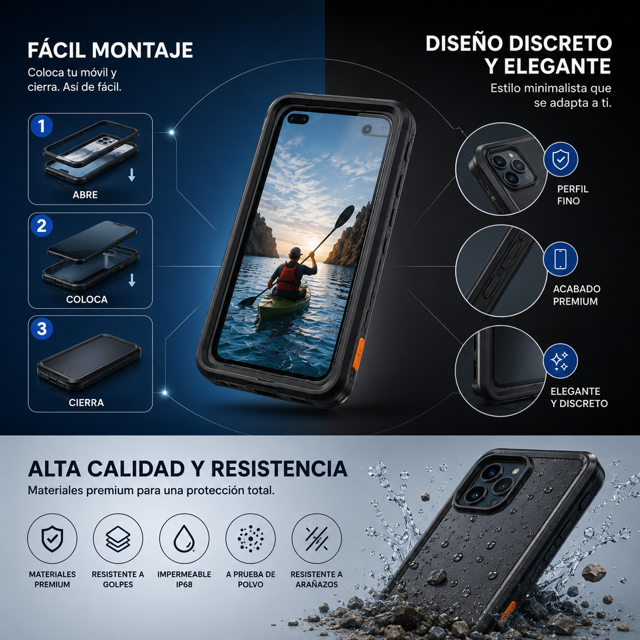 SeaLock - Funda impermeable 360º